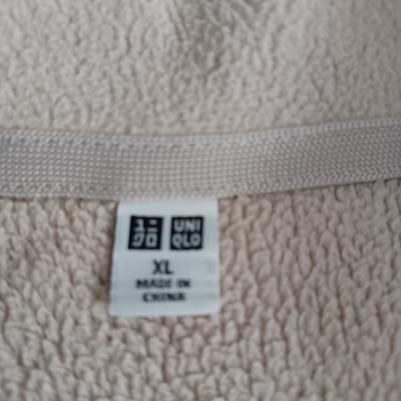 NWOT Soft Fleece Linen Aztec Print Zip up Men's Jacket - Picture 6 of 7